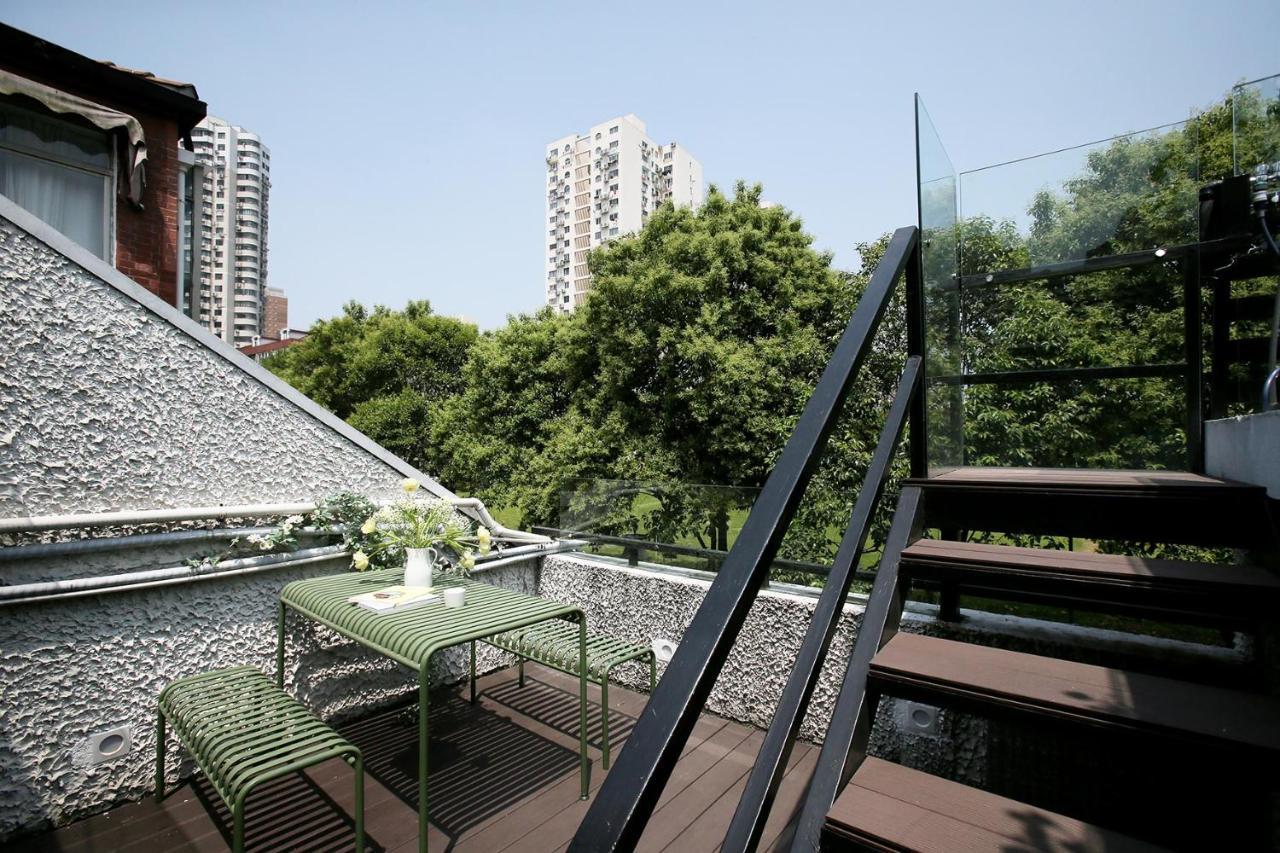 Shanghai Downtown Hills Boutique Guesthouse - Near Metro Line 7, Exit 3, Changping Road Kültér fotó