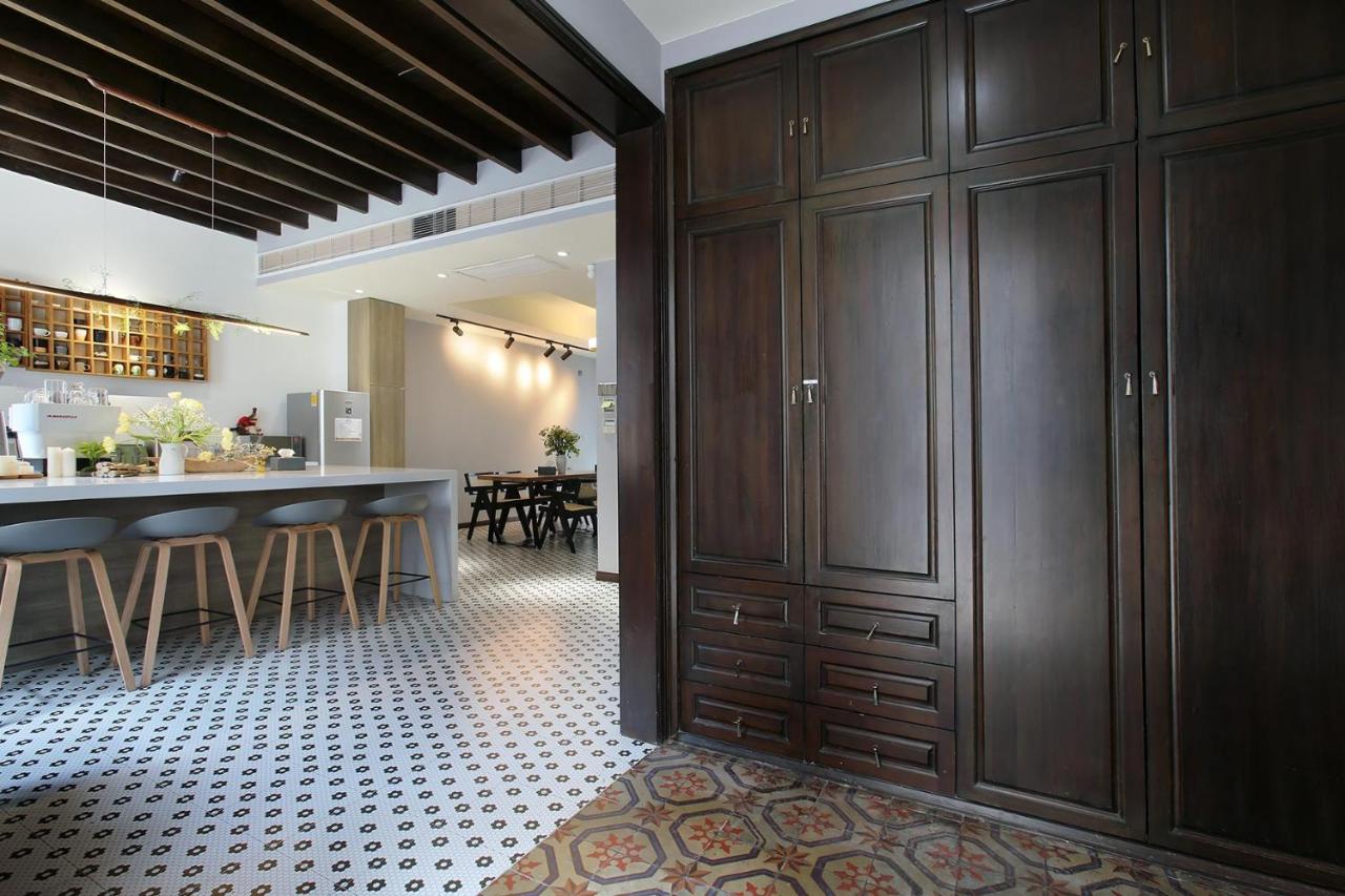 Shanghai Downtown Hills Boutique Guesthouse - Near Metro Line 7, Exit 3, Changping Road Kültér fotó