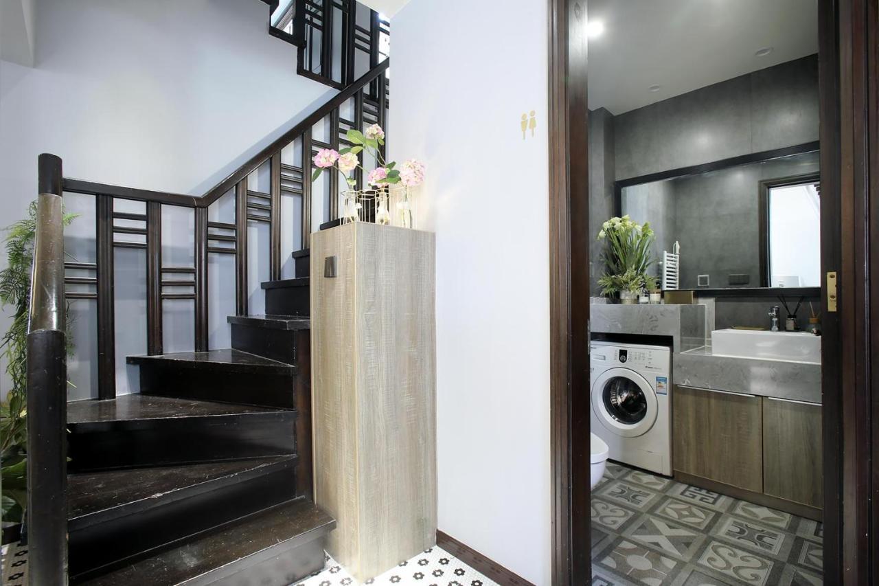 Shanghai Downtown Hills Boutique Guesthouse - Near Metro Line 7, Exit 3, Changping Road Kültér fotó